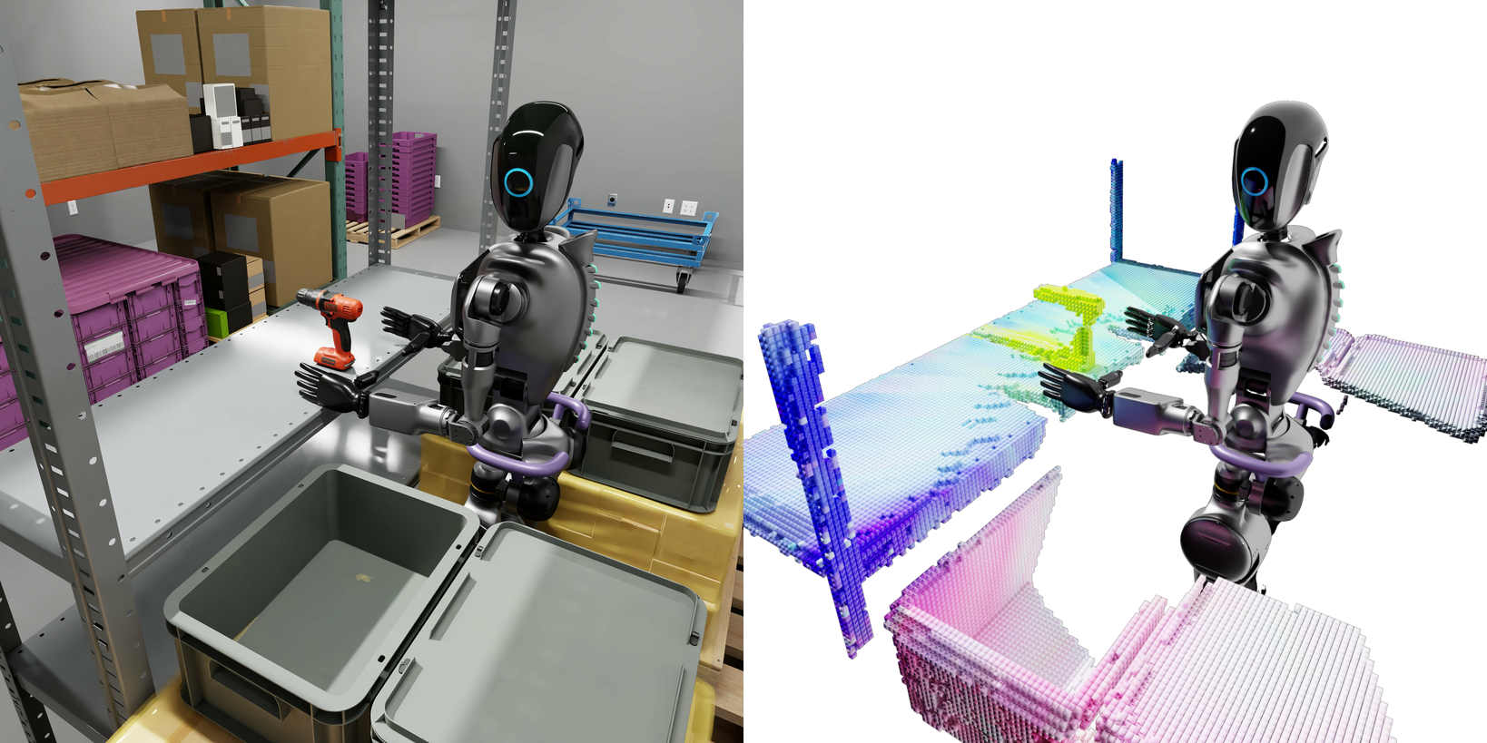 humanoid robot in IsaacLab